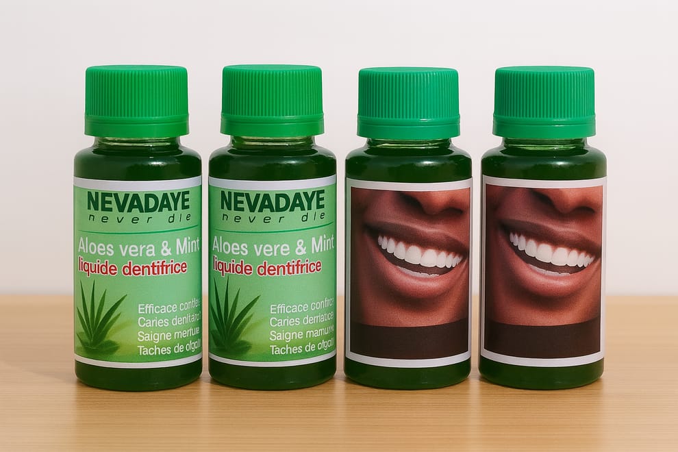 La liquide dentifrice